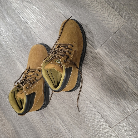 Caterpillar Men's Tan Work Boots - Picture 4 of 7